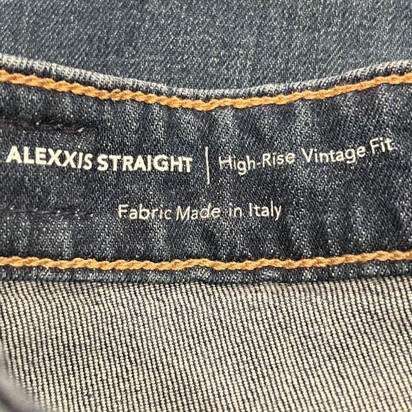 NWOT AG Los Angeles Alexxis Straight High-Rise Vintage Fit Jeans Size 28 - Picture 8 of 10